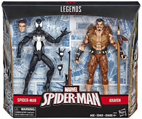 MARVEL LEGENDS スパイダーマン & クレイヴン　2パックセット Marvel Legends Spider-Man Kraven Exclusive 6 Action Figure 2-Pack