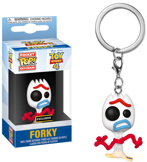 Funko Disney Pixar Toy Story 4 Pocket POP Forky Exclusive Keychain