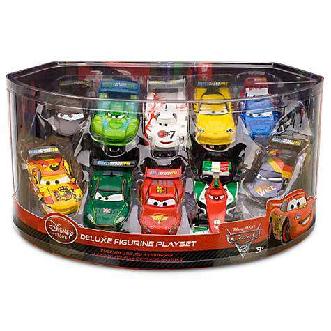 Disney Pixar Cars 3 Deluxe Figurine Playset 11 Piece Rolling Wheels for  sale online