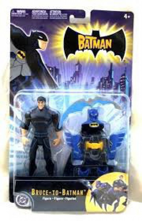 The Batman Bruce Wayne Action Figure Bruce-to-Batman Mattel Toys - ToyWiz