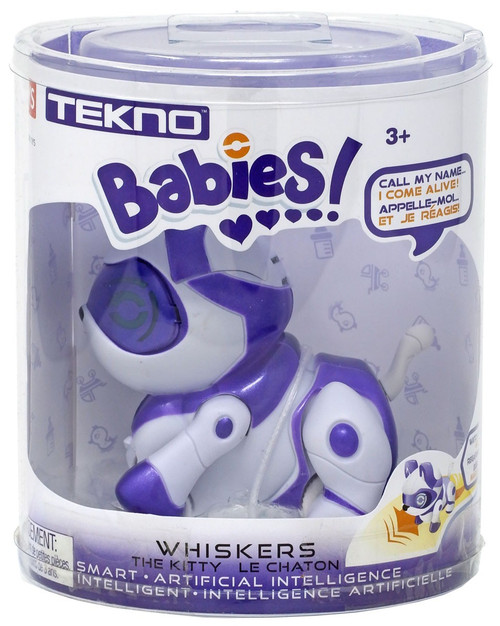 Tekno Babies Whiskers Robotic Pet Figure Toywiz