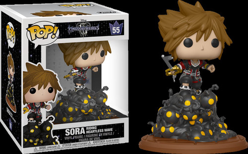 Funko Disney Kingdom Hearts NOT SURE Sora Riding Heartless Wave Exclusive  Vinyl Figure #55 [Damaged Package]