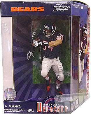 McFarlane Toys NFL Chicago Bears Sports Picks Football Exclusive Brian  Urlacher Exclusive Action Figure Super Bowl Collectors Edition, Loose -  ToyWiz