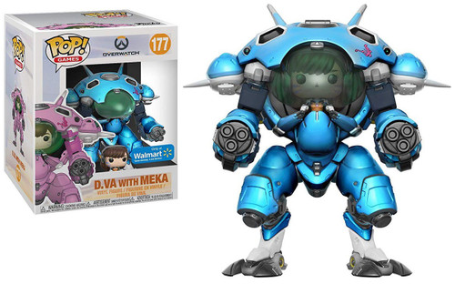 Walmart Dva Meka Funko FUNKO POP! Overwatch DVA With Meka #177