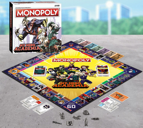 WINNING MOVES Jeu Monopoly My Hero Academia - View #10