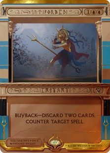 Magic The Gathering Masterpiece Single Card Forbid 33 Amonkhet