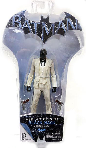 Batman Arkham Origins Series 1 Black Mask Action Figure DC