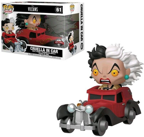 cruella in car funko pop