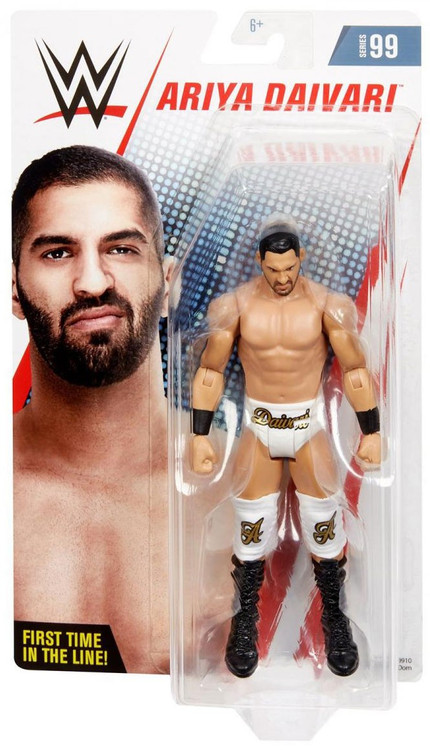 WWE Wrestling Series 99 Ariya Daivari 6 Action Figure White Attire