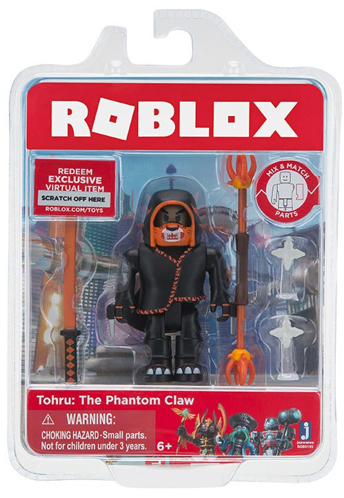 Roblox Tohru The Phantom Claw 3 Action Figure Jazwares - ToyWiz