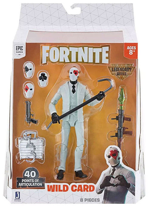 Fortnite Legendary Series Wild Card 6 Action Figure Jazwares - ToyWiz