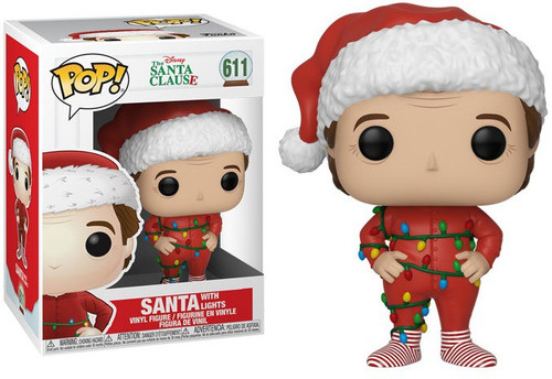 Funko Disney The Santa Clause POP Disney Santa with Lights Vinyl
