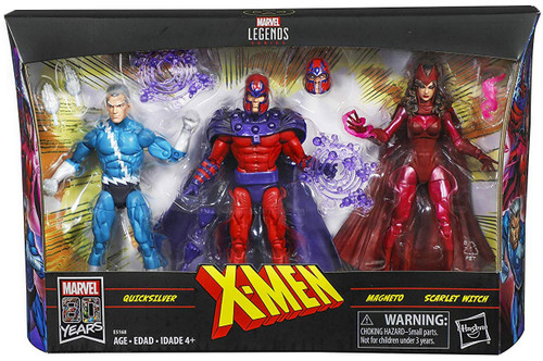 Marvel X-Men Marvel Legends Magneto, Quicksilver Scarlet