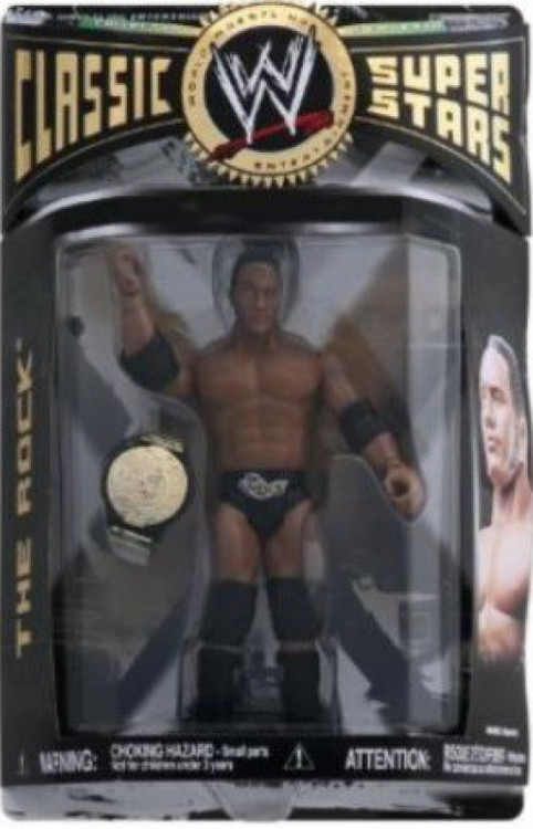 WWE Wrestling Classic Superstars Series 20 The Rock Action Figure