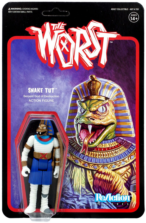 ReAction The Worst Snake Tut 3.75 Action Figure Wide Release