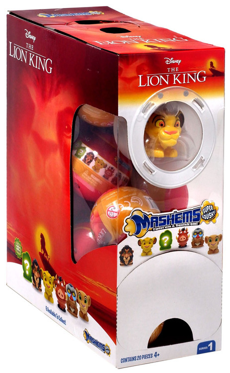 Disney The Lion King MashEms Series 1 The Lion King Mystery Box 20 ...