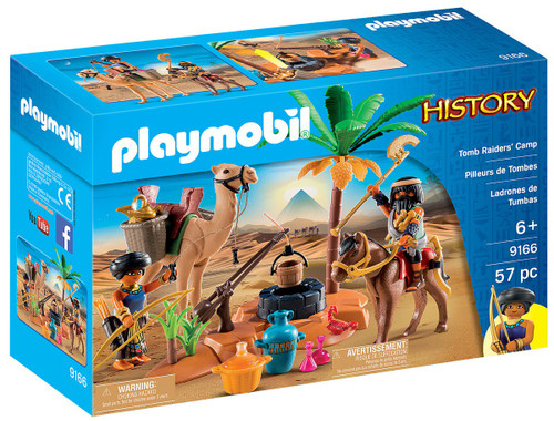 Playmobil History Tomb Raiders Camp Set 9166 - ToyWiz