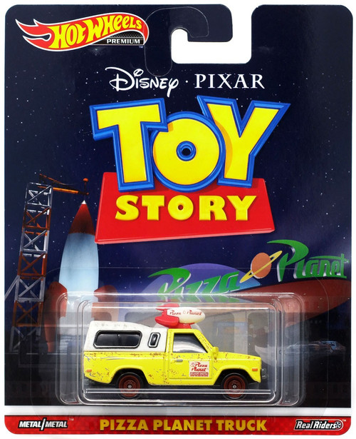 Disney Pixar Hot Wheels Premium Pizza Planet Truck Die Cast Car