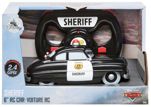 その他 Disney Pixar RC Remote Control Car Disney Pixar Cars Sheriff Exclusive RC Remote Control Car - ToyWiz