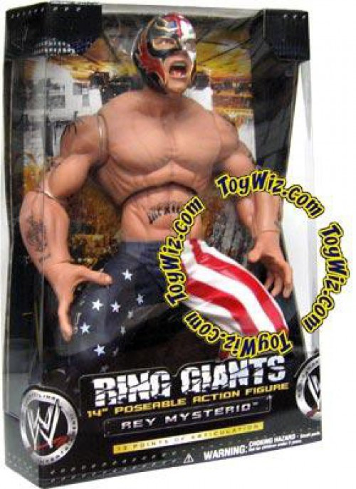 WWE Wrestling Ring Giants Series 3 Rey Mysterio 14 Action