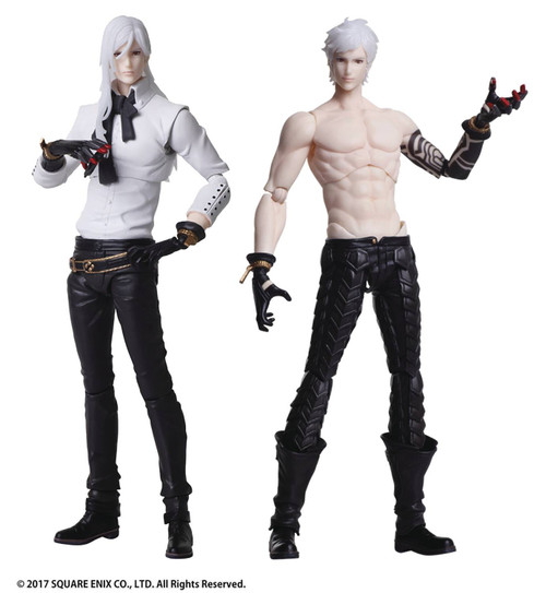 NieR:Automata BRING ARTS アダム＆イヴ NieR Automata Bring Arts Adam Eve 5.6 Action Figure 2-Pack Square