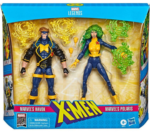 マーベルレジェンド ポラリス ハボック2パック版 Marvel X-Force Marvel Legends Havok Polaris 6 Action Figure 2-Pack