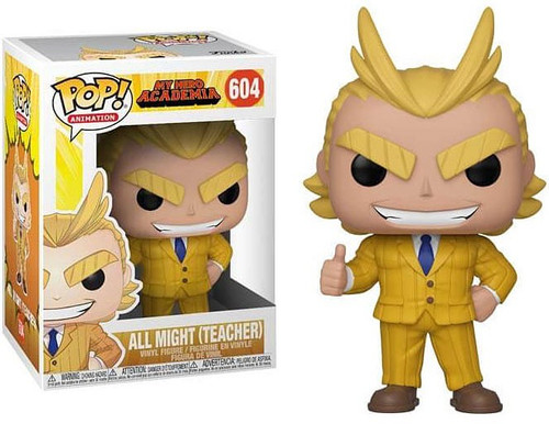 Funko My Hero Academia POP! Animation All Might (Teacher) Vinyl Figure #604