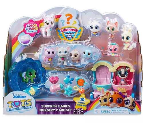 LOT of 24 Disney Jr T.O.T.S. Surprise Nursery Babies