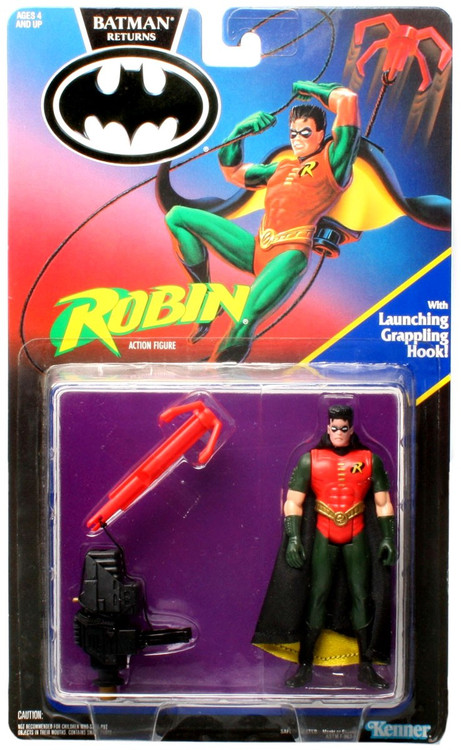 Vintage Batman toy with grapple hook