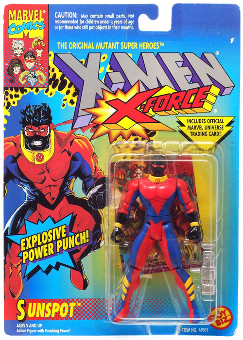 Marvel X-Men The Uncanny X-Men X-Force Sunspot Action Figure