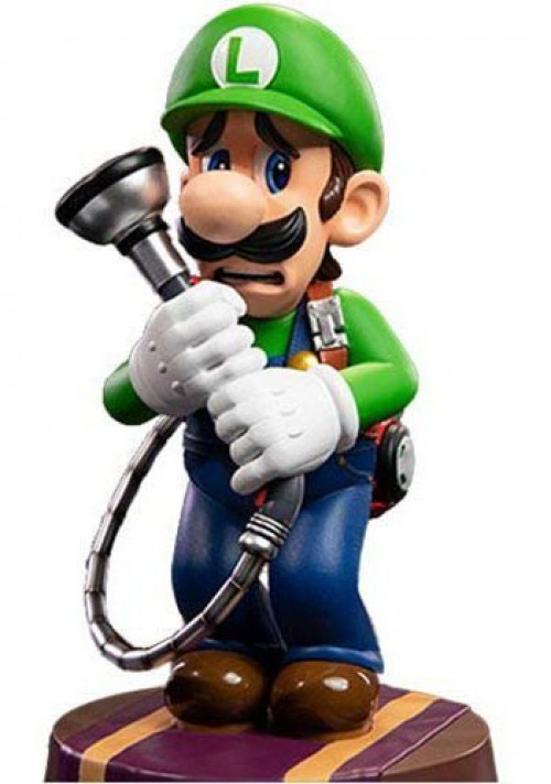  First4Figures Luigi's Mansion: Luigi (Standard) PVC Collectable  Figurine : Video Games