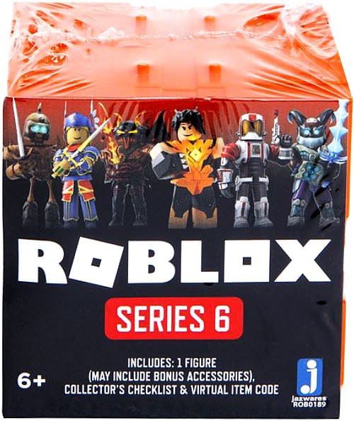 Roblox Mystery Box & Accessories pack series 6 With Virtual Code New Lot of  (3)