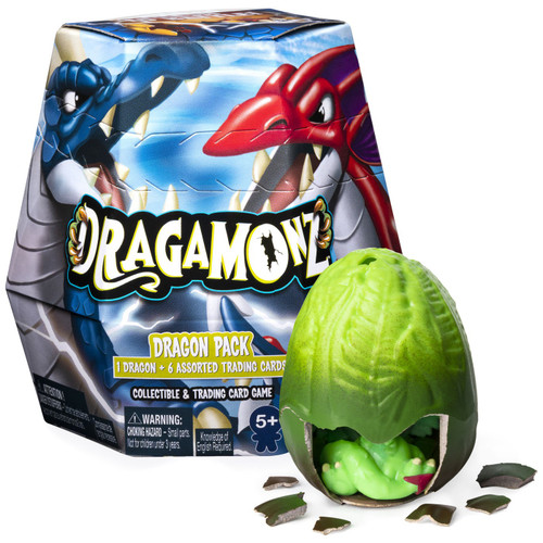 Dragamonz Collectible Figure and Trading Card Game Ultimate Dragon 6 Pack New