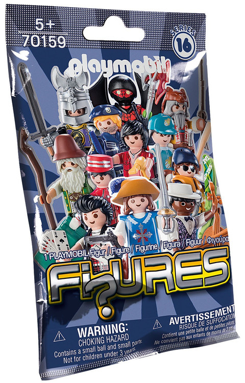 Playmobil Figures Series 16 Blue Mystery Pack - ToyWiz