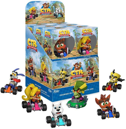 Funko Crash Bandicoot Mystery Minis Crash Team Racing Nitro-Fueled