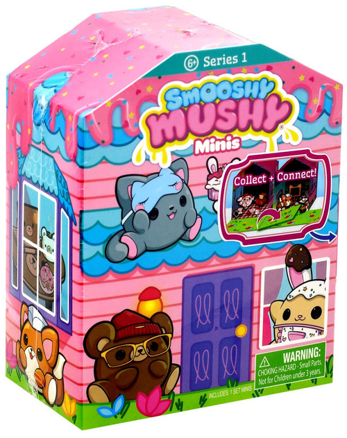 Smooshy Mushy - Series 2 Smooshy Pet Surprise 3” Blind Box Foam Figure  (Single Unit)