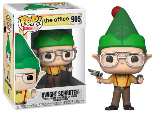 Funko The Office POP Television Dwight Schrute as Elf Vinyl Figure