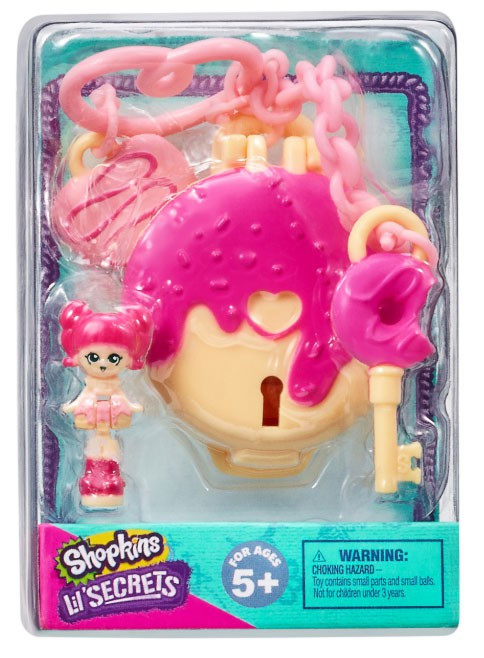 Shopkins Shoppies Lil Secrets Secret Bag Tag Delish Donut Stop With Donatina Micro Playset Moose 9679