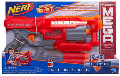 NERF N-Strike Elite Mega Cycloneshock Blaster Hasbro Toys - ToyWiz
