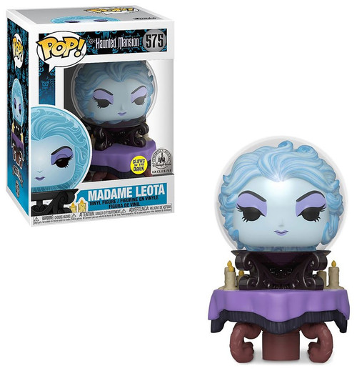 Funko Haunted Mansion 50th Anniversary POP! Disney Madame Leota Exclusive  Vinyl Figure #575 [Glow-in-the-Dark]