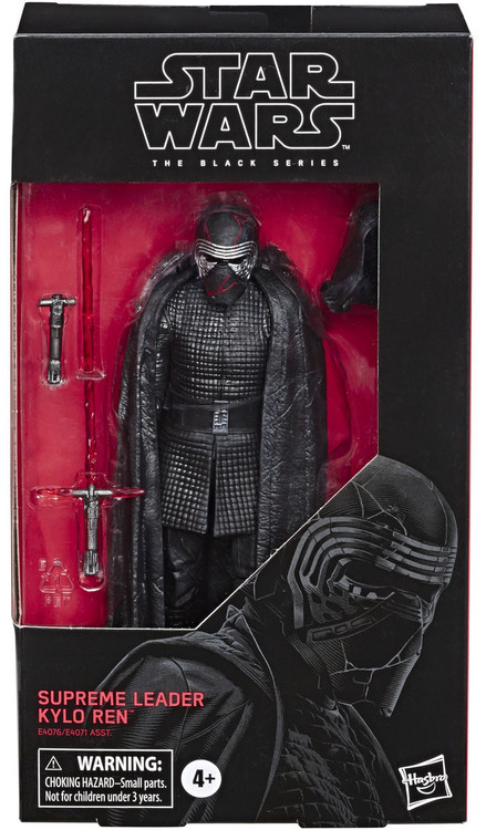 Star wars black hot sale series kylo ren