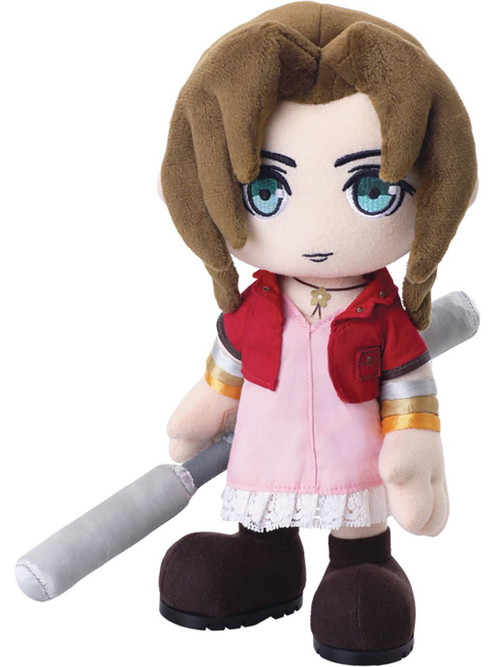 Final Fantasy VII Aerith Gainsburough 12 Action Plush Doll Square
