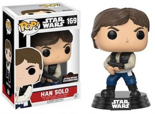Funko Star Wars POP Star Wars Han Solo Exclusive Vinyl Bobble Head