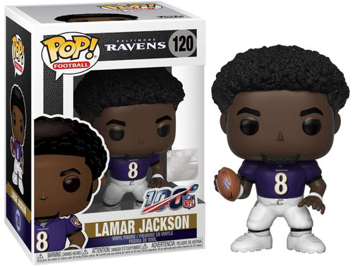 Funko NFL Baltimore Ravens POP Football Lamar Jackson Vinyl Figure