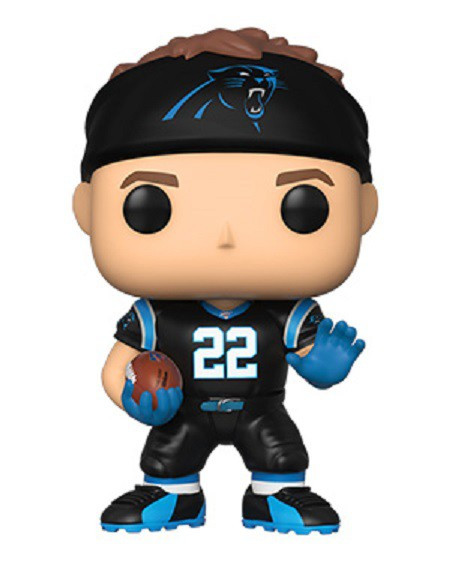 Funko NFL Carolina Panthers POP Football Christian McCaffrey Vinyl Figure -  ToyWiz