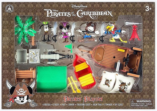 Disney Pirates of the Caribbean Mickey Mouse Pirates Exclusive