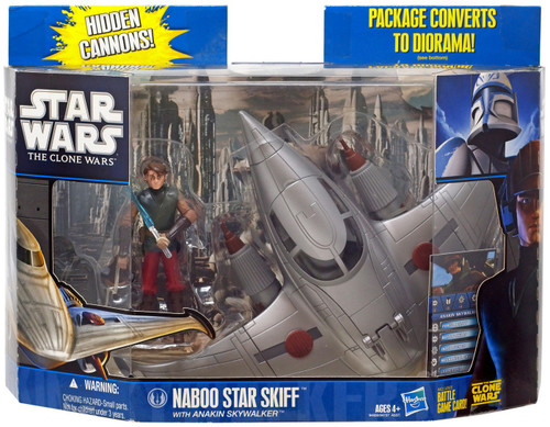 Star Wars Clone Wars 2010 Desert Sport Skiff with Anakin