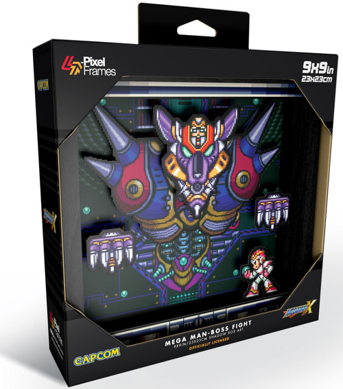 Capcom Mega Man Boss Fight Pixel Frames 9x9 Innex.Inc - ToyWiz