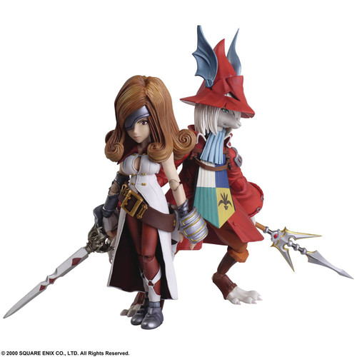 Final Fantasy IX Bring Arts Freya Beatrix 5.5 Action Figure 2-Pack