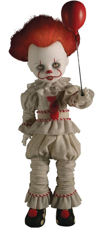 Figurine Living Dead Dolls Pennywise IT 1990 - Mezco Toys, Neuve Sous Blister